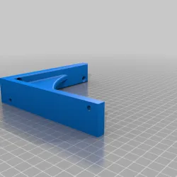 Plain Shelf fileted Bracket