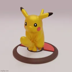 Pokemon Pikachu | Cockemon Dickachu (Bundle with Bonus File)
