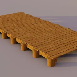 PONTOON FOR DIORAMA 1/35
