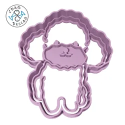 Poodle - Dog - Cookie Cutter - Fondant - Polymer Clay