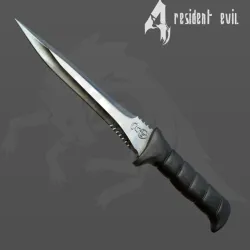 Residual Evil 4 remake (RE4) Leon Kennedy Knife 3D model for cosplay