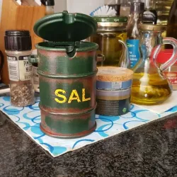 Retro salt shaker - retro salt shaker
