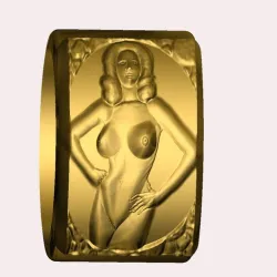 ring nude milf r-12 for 3d-print and cnc