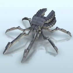 Robot Spider - BattleTech MechWarrior Warhammer Scifi Science fiction SF 40k Warhordes Grimdark Confrontation