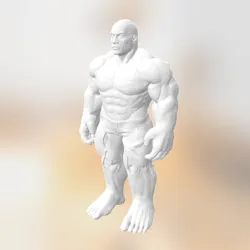 Rock x Hulk STL file