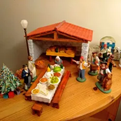 Santons - The 13 Christmas desserts - 7cm or more