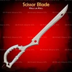 Scissor Blade From Kill la Kill - Fan Art 3D print model
