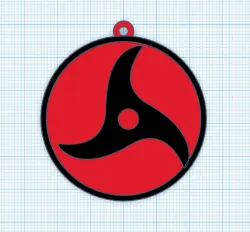 Sharingan Keychain