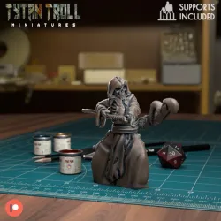 Skeleton Mage - [Pre-Supported]