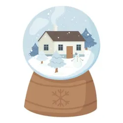 Snow globe cutter