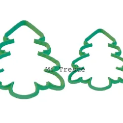 Snow tree cookie cutter- Snow tree cookie cutter