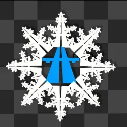 snowflake Autobahn /  christmas decor