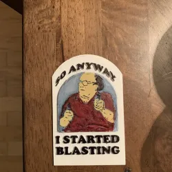 So anyways I started blasting meme