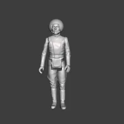 SPACEBALLS SOLDIERS 3.75 KENNER STYLE HINGED .STL .OBJ