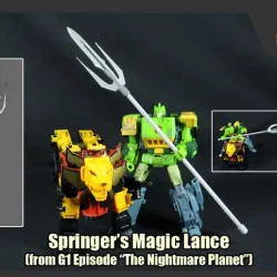 Springer's Magic Lance from Transformers G1 Episode "The Nightmare Planet"