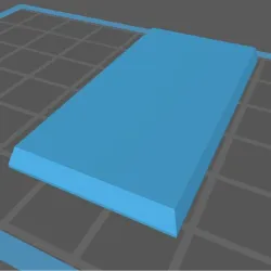 Square Base 25x50mm