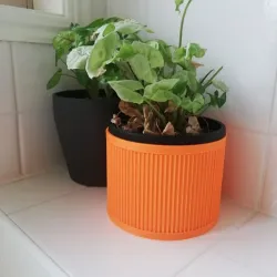 Stripe Vase/Planter in 143 sizes