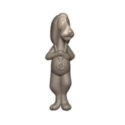 Stylized dog