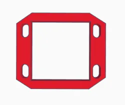 supplement 5 mm vforce AM6/DERBI blade box