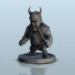 Swordsman - Warhammer resin Age of Sigmar Bolt Action Figures 28mm 32mm 15mm