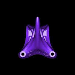 Team White Goat Turtle Fin for Transtec Laser S