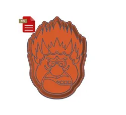 The Heat Guy Cookie Cutter and Stamp