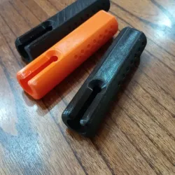 Thermal and shockproof cover for laser