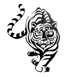 Tiger wall Decor