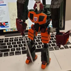 Transformers Animated Bludgeon conversion kit for TFA Shockwave