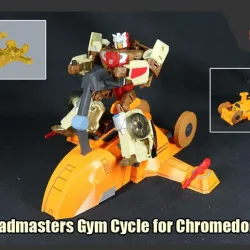 Transformers Headmasters Gym Cycle for Chromedome