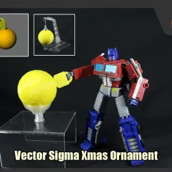 Transformers Vector Sigma Xmas Ornament