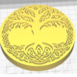Tree of life leather stamp