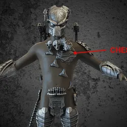 Wolf Predator Beast Plate Armour