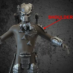 Wolf Predator Shoulder Armour