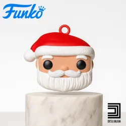 XMAS MERRY CHRISTMAS tree ornament SANTA CLAUS FUNKO POP #CULTSFIVERR