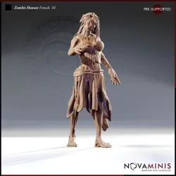 Zombie Human Female 01