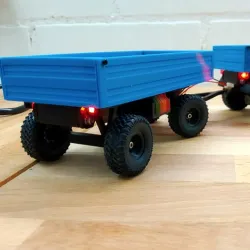 1/32 Two Axle Dump-Bed Trailer for Orlandoo