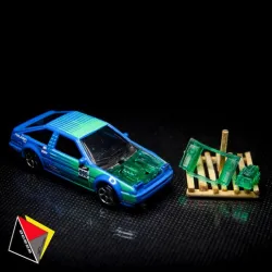 1/64 Scale 4AGE Engine Hot Wheels Toyota AE86