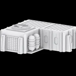 15mm Scifi Compound Building