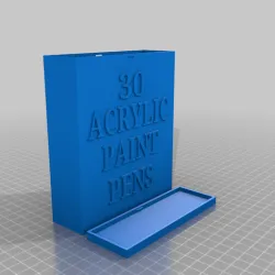 30 Acrylic Pens Case