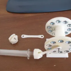 3D printed alpha Stirling engine