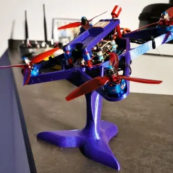 4" DRONE FRAME FULLY PRINTABLE 30.5x30.5