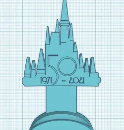 50th Celebration Castle - Disney Loungefly Backpack Hanger