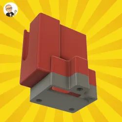 ADXL345 E3D VOLCANO Nozzle Mount