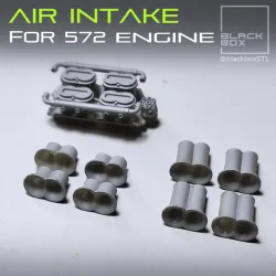 Air Intake manifold set for 572 ENGINE 1-24th