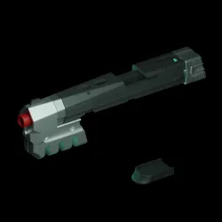 Airsoft AAP-01 Cyberpunk2077 militech M10 pistol conversion kit