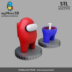 Among Us miniatures | 3D print models.