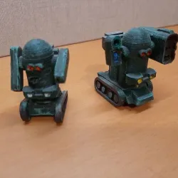 Android robot miniature