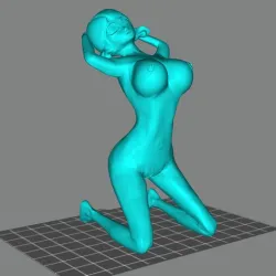 ANIME NUDE GIRL 3 OF 4