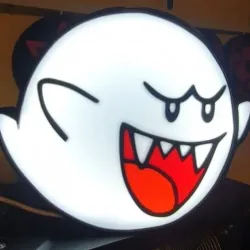 boo ghost lamp